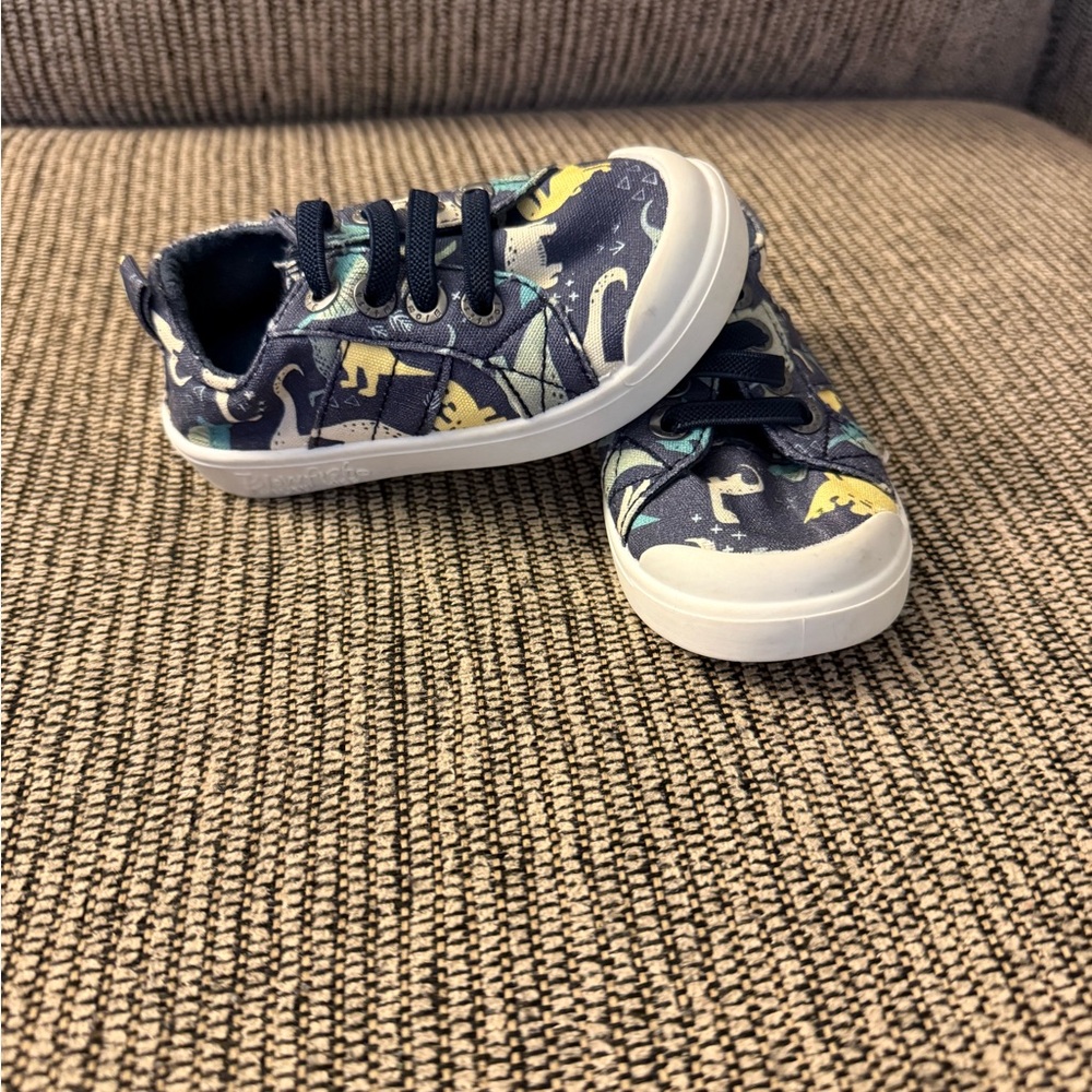 Kids Dinosaur Print Sneakers